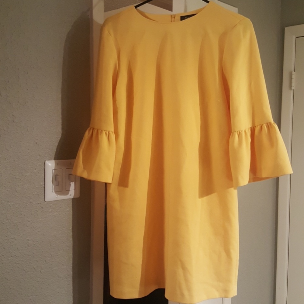 Zara pencil dress with bell sleeve